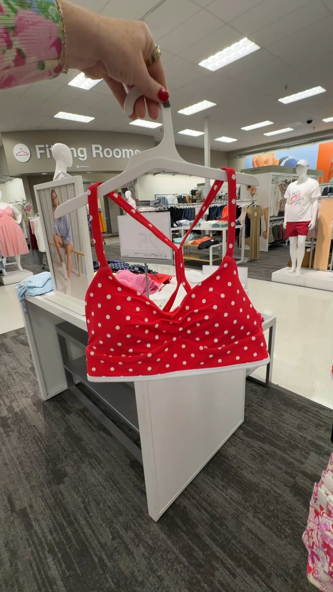 Red polka dot sports bra from target

#LTKootd #LTKActive