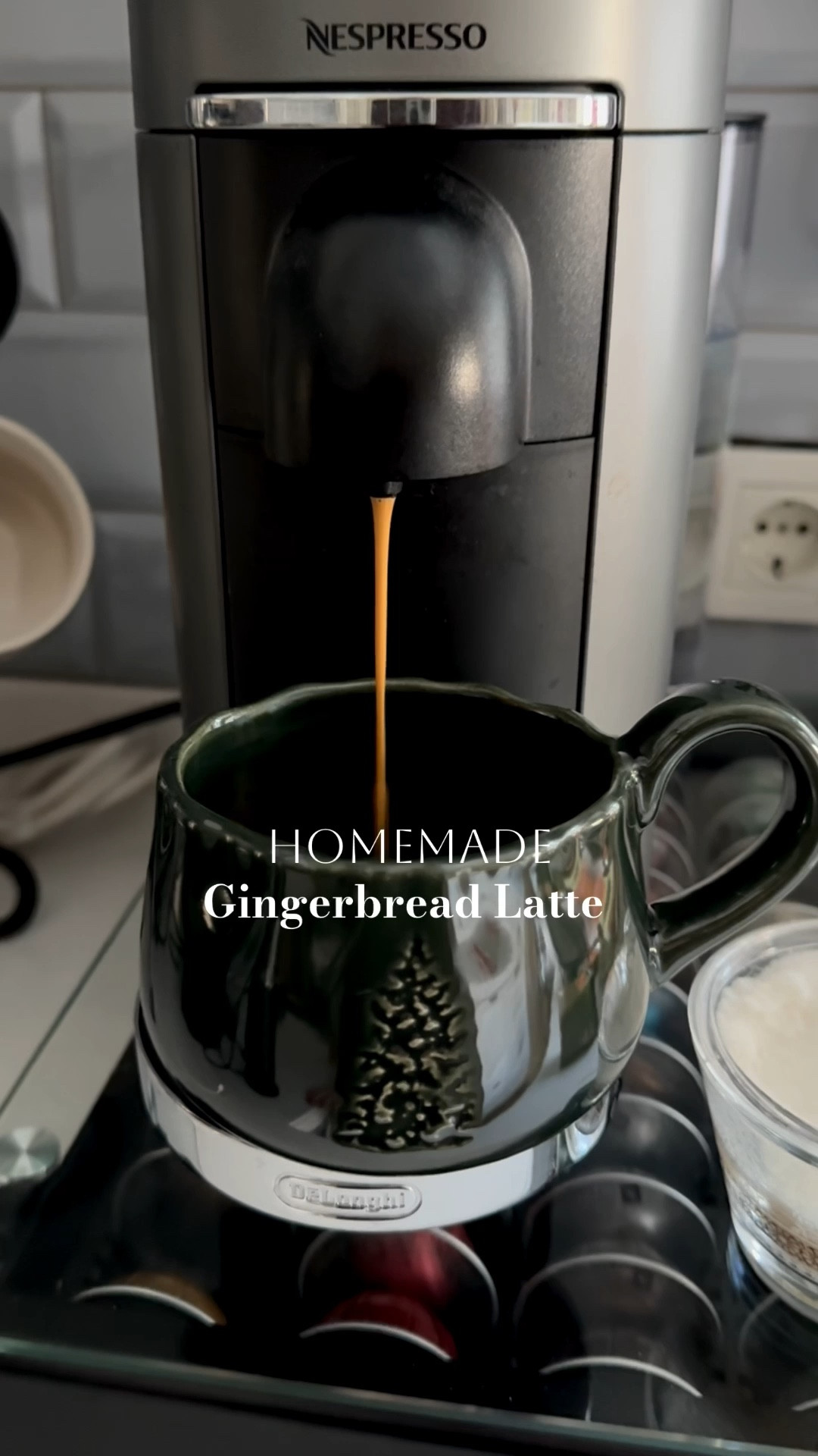 Making a homemade gingerbread latte with my Nespresso coffee machine - this makes the best lattes and is an amazing holiday gift for anyone!

#LTKHoliday #LTKSaleAlert #LTKGiftGuide