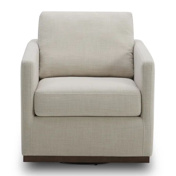 Bobbi Upholstered Swivel Armchair | Wayfair Professional