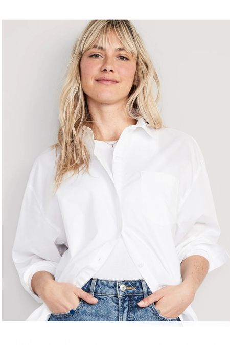 The white button down I’ve been searching for! Comes in cotton and/or linen.


#LTKfindsunder50 #LTKstyletip #LTKsalealert