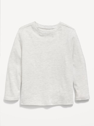 Unisex Long-Sleeve Solid T-Shirt for Toddler | Old Navy (CA)