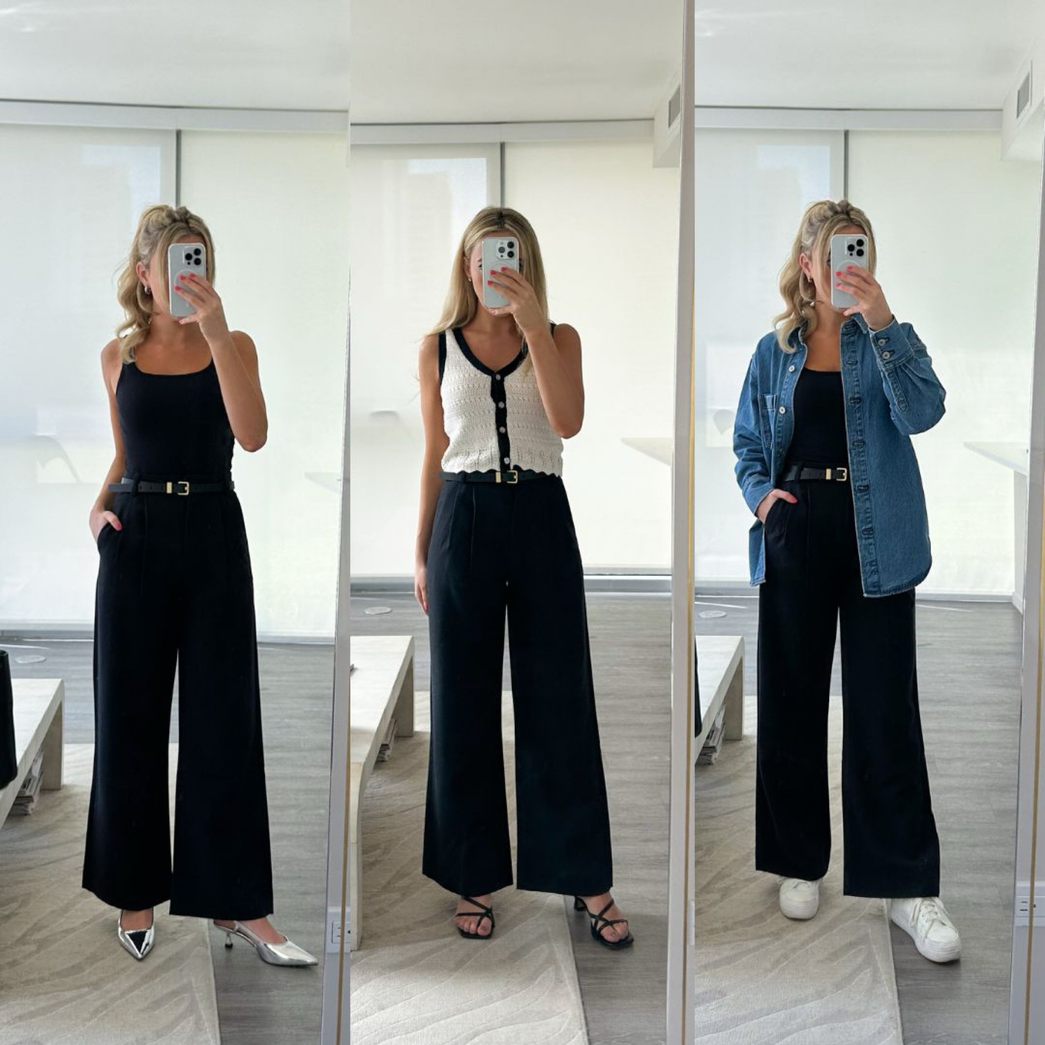 Abercrombie Sloane Pants: all items under $100

workwear, office, high waisted trousers, black pants for work, denim button down shirt, crochet top, black bodysuit 

#LTKWorkwear #LTKFindsUnder100 #LTKTravel