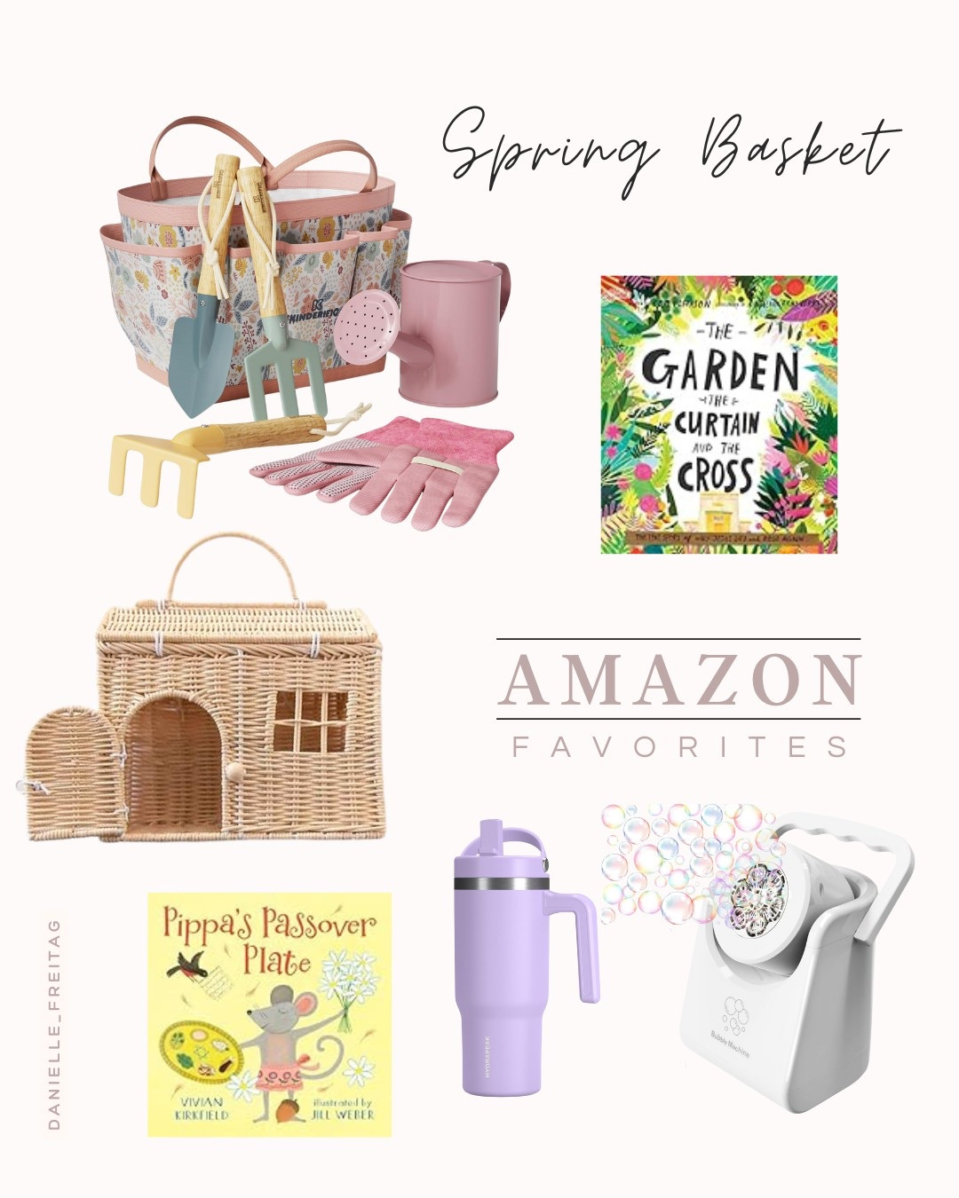 A Spring Basket for your daughter.  Here are a few of our favorites found on Amazon. 

.
.


#LTKSeasonal #LTKFindsUnder100 #LTKStyleTip