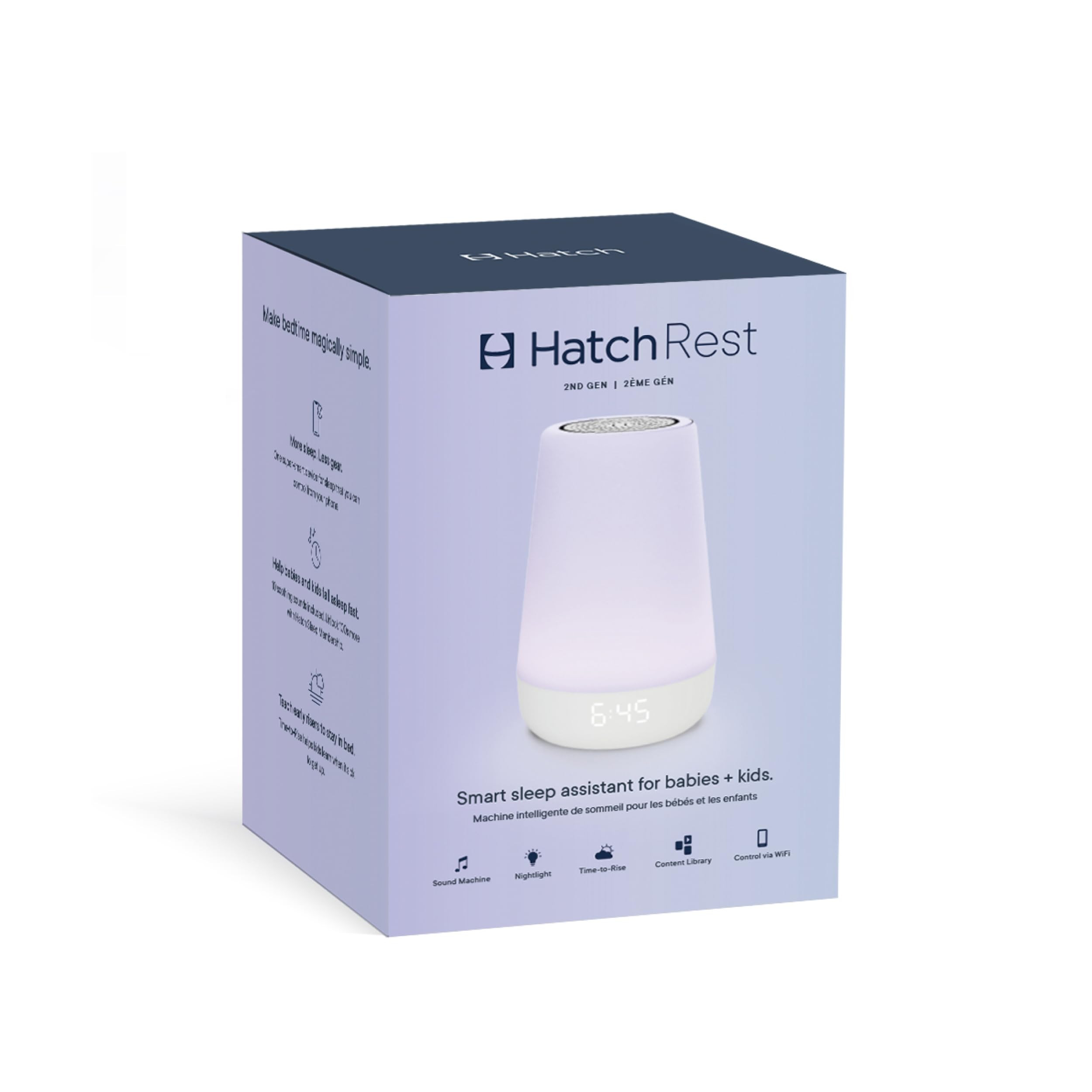 Hatch Rest Baby Sound Machine, Night Light | 2nd Gen | Registry Essential, Sleep Trainer, Routine... | Amazon (US)