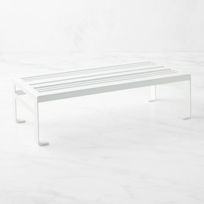 Hold Everything Metal Powder Coat Shelf Riser | Williams-Sonoma