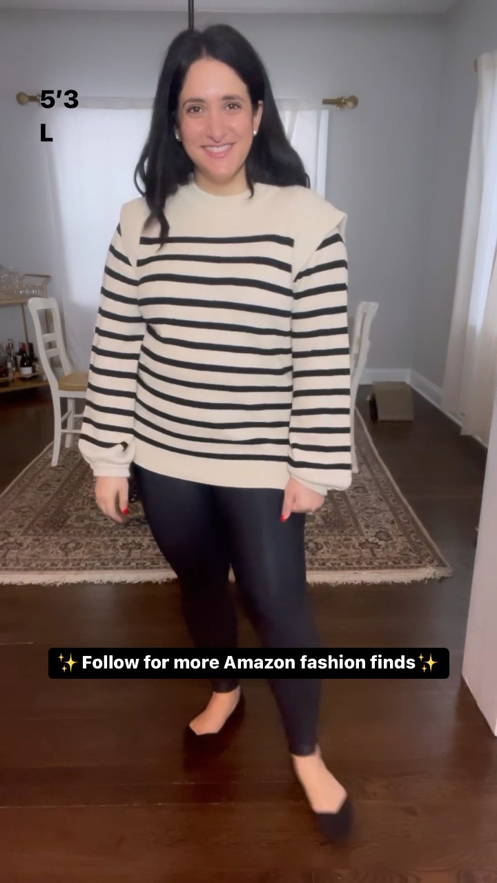 You already know I can’t resist a good striped sweater! This is only $40 and a great weight for these cold winter months. 

#LTKcurves #LTKSeasonal #LTKunder50