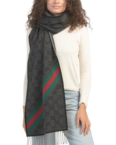 Made In Italy Wool Luxury Scarf | TJ Maxx