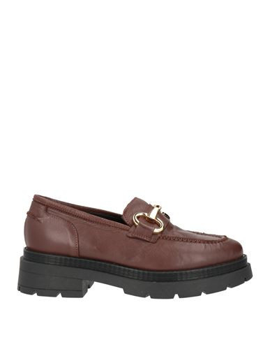 Crown Woman Loafers Brown Size 7 Leather | YOOX (US)