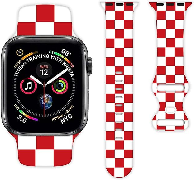 Watch Band Compatible with Apple Watch 38mm 40mm 41mm 42mm 44mm 45mm 49mm for Women Men Gifts Spo... | Amazon (US)