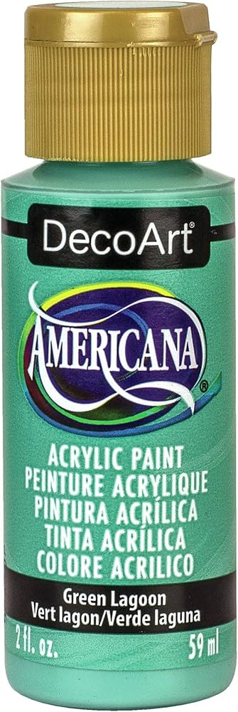 Deco Art Americana Acrylic Paint 2oz-Green Lagoon, | Amazon (US)