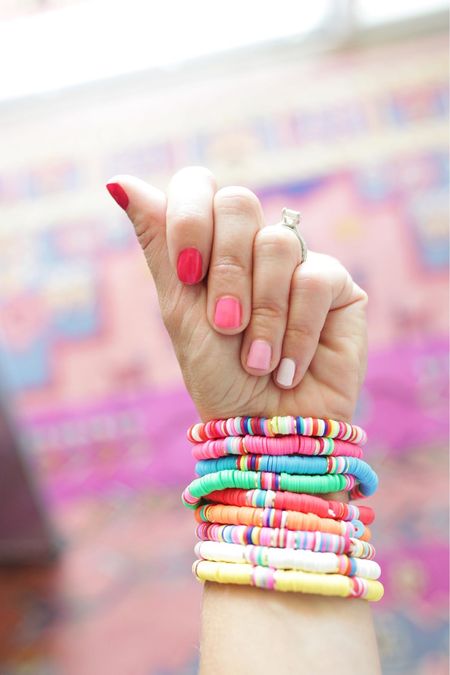 Colorful bracelets — super comfy!
#amazon