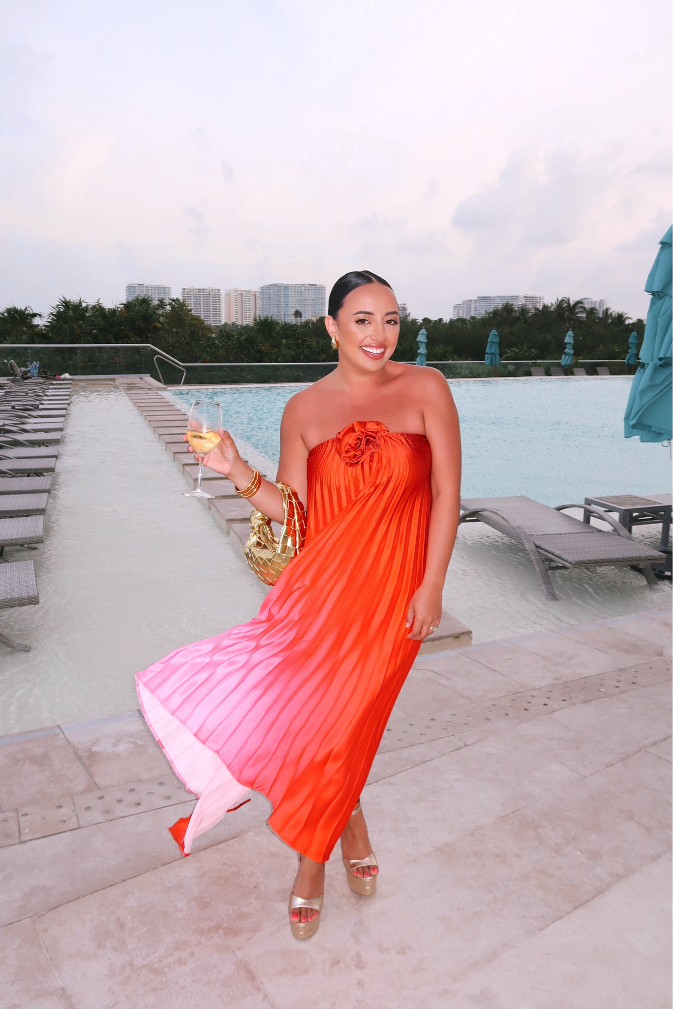 sachin and babi light blue dress Shop Styli Bohemian Print Halter Neck Maxi Dress Online main image 1