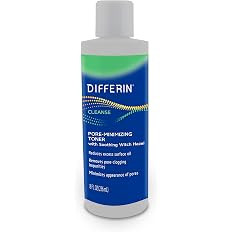 Differin Witch Hazel Toner for Face, Pore-Minimizing Skin Toner by the makers of Differin Gel,, G... | Amazon (US)