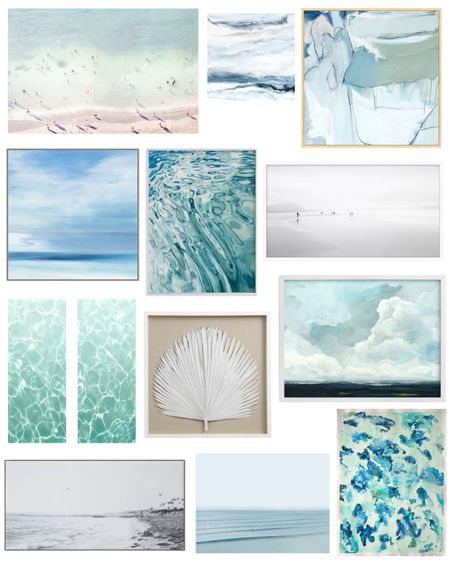 Sharing a HUGE collection of coastal wall art on the blog! So many gorgeous beach photos, coastal abstract art, and warm weather inspired artwork for your walls. See them all here: https://lifeonvirginiastreet.com/coastal-wall-art/. 

. Coastal art, home decor ideas, blue art, serene art, relaxing decor, beachy artwork, affordable art, designer art, beach house ideas

#ltkhome #ltkunder100 #ltksalealert #ltkunder50 #ltkseasonal 

#LTKSeasonal #LTKsalealert #LTKhome