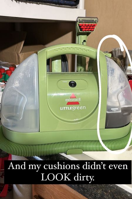 Can’t stop, won’t stop using my Little Green to clean messes on the carpet and things like my outdoor couch cushions and pillows. Works amazing every time! Also linking my new favorite cleaning tool that I’m using for everything!!! Both by the same brand  

#LTKSeasonal #LTKhome