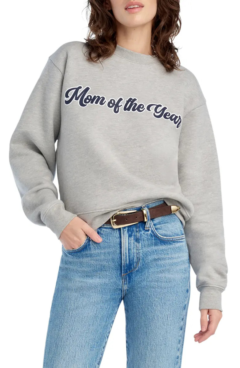 The Varsity Mom of the Year French Terry Graphic Sweatshirt | Nordstrom