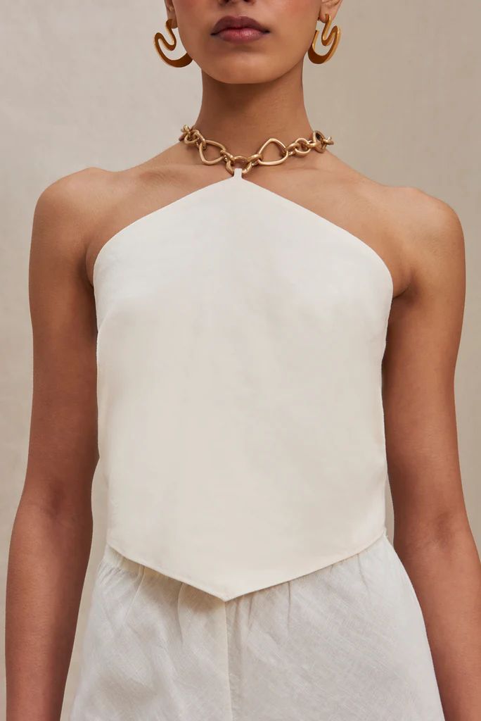 OLIVINE TOP - OFF WHITE | Cult Gaia - US