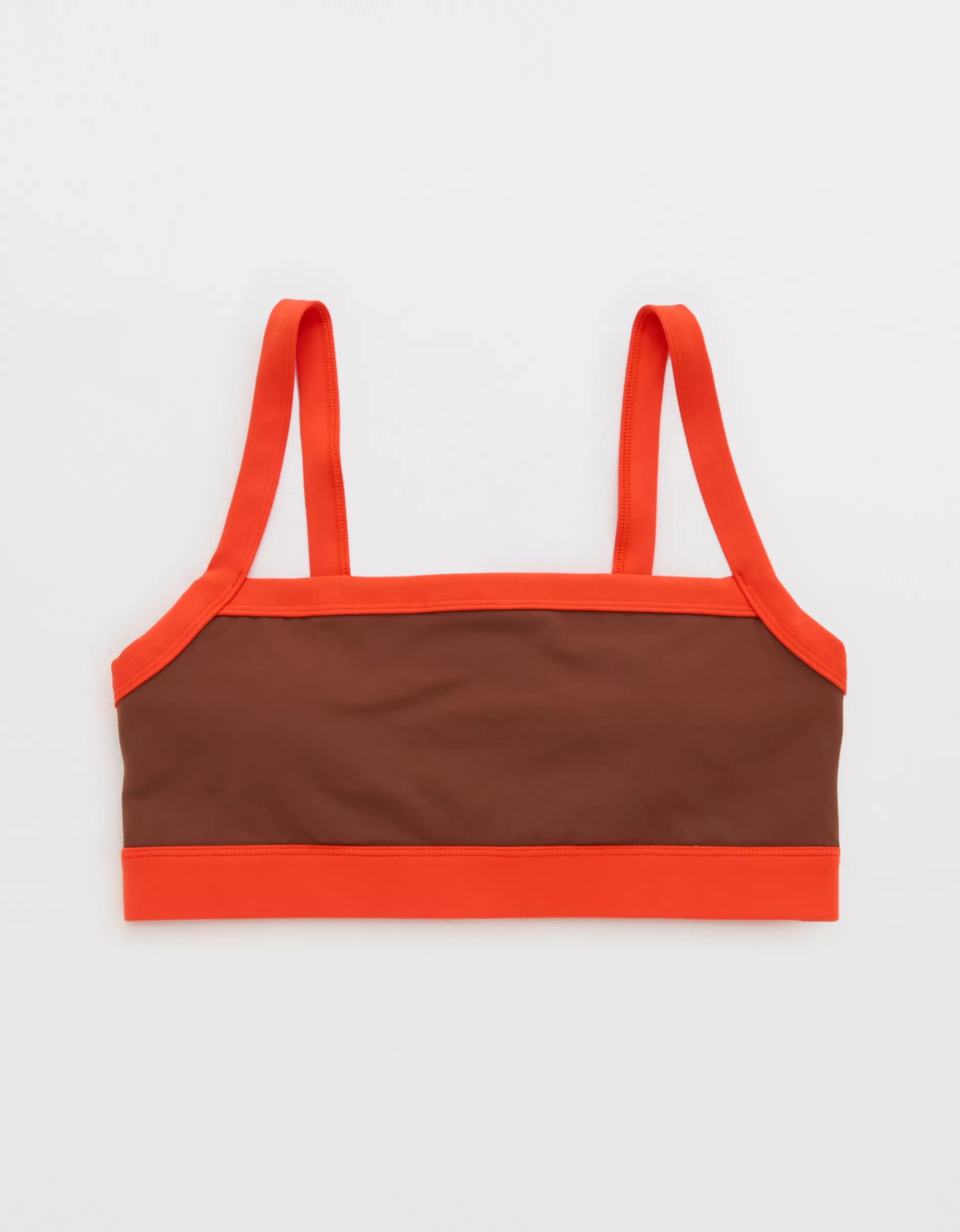 OFFLINE By Aerie Real Me XTRA Colorblock Sports Bra | American Eagle Outfitters (US & CA)