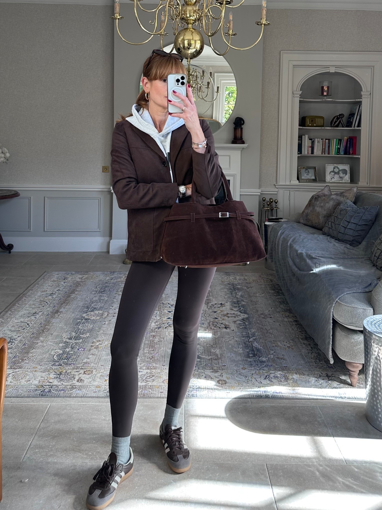 Leggings outfit 
Suede blazer
Brown leggings
Adidas samba trainers 

#LTKuk #LTKstyletip #LTKautumn