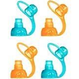 ChooMee SoftSip Food Pouch Tops | 4 Colors + White case | Prevent Spills and Protect Childs Mouth | Amazon (US)