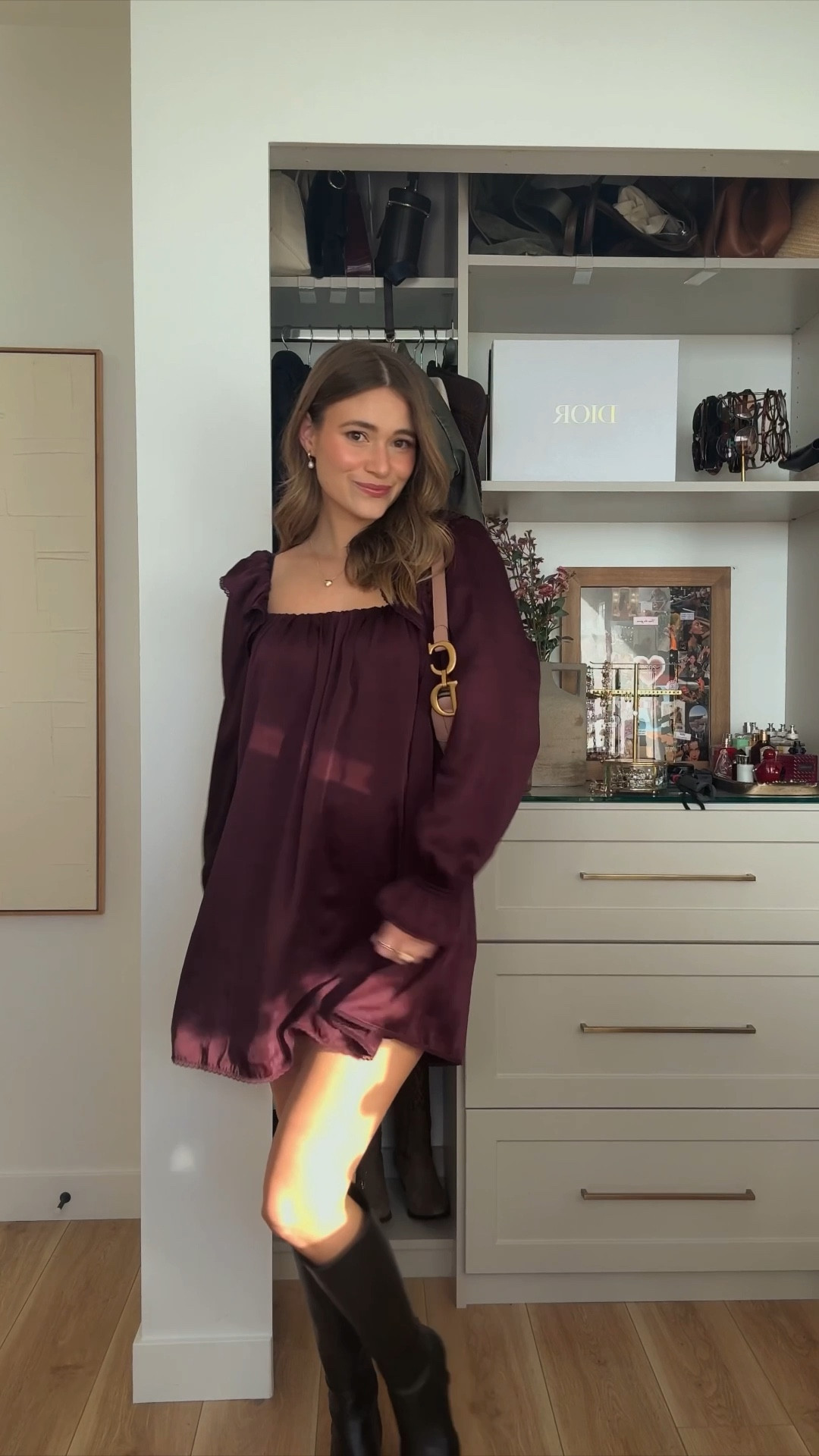 I’m wearing an XS! 