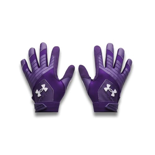 Under Armour Men's Clean Up Baseball Gloves, (500) Purple/Purple/White, Large | Amazon (US)