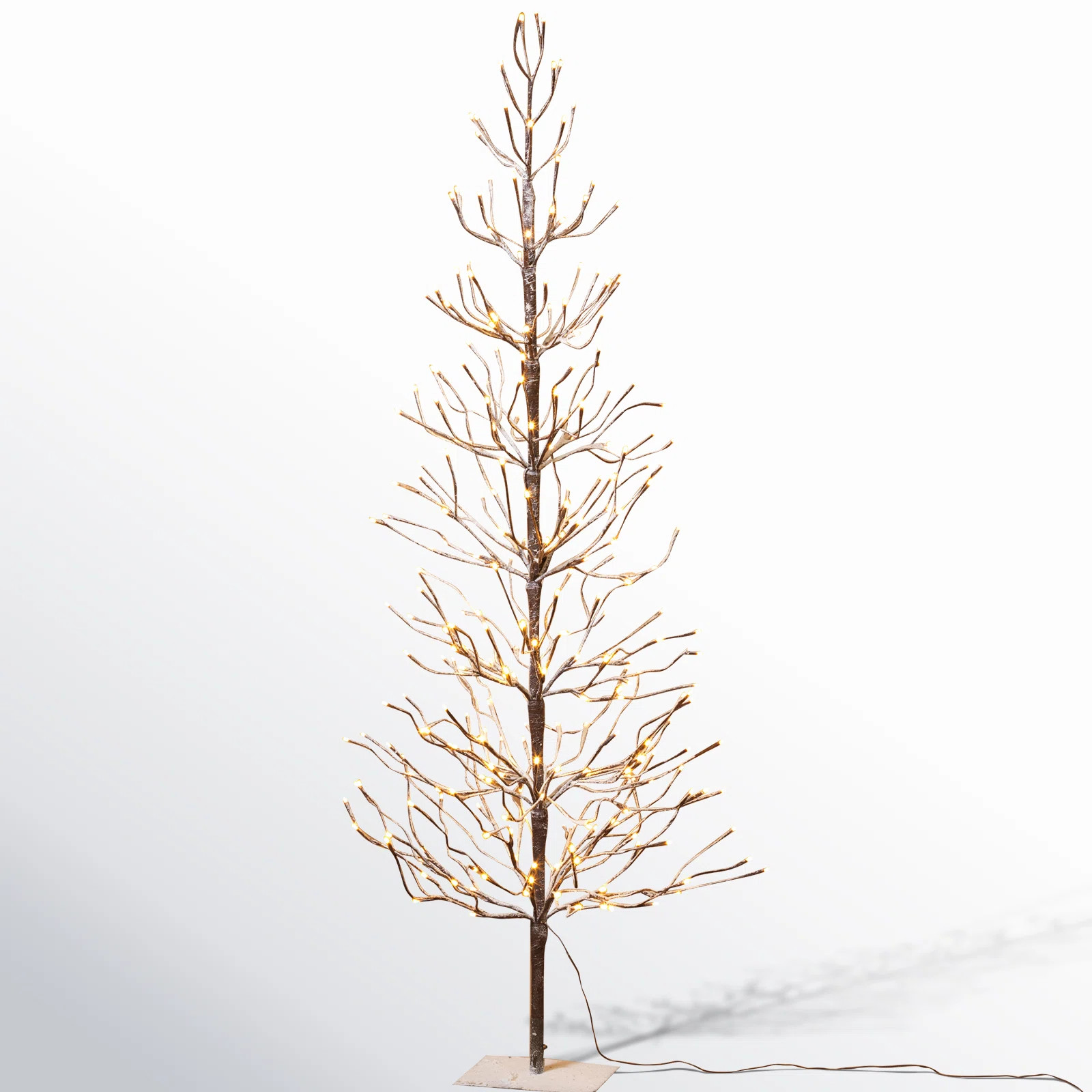 The Holiday Aisle® Electric Snowy Pine Artificial Christmas Tree & Reviews | Wayfair | Wayfair North America