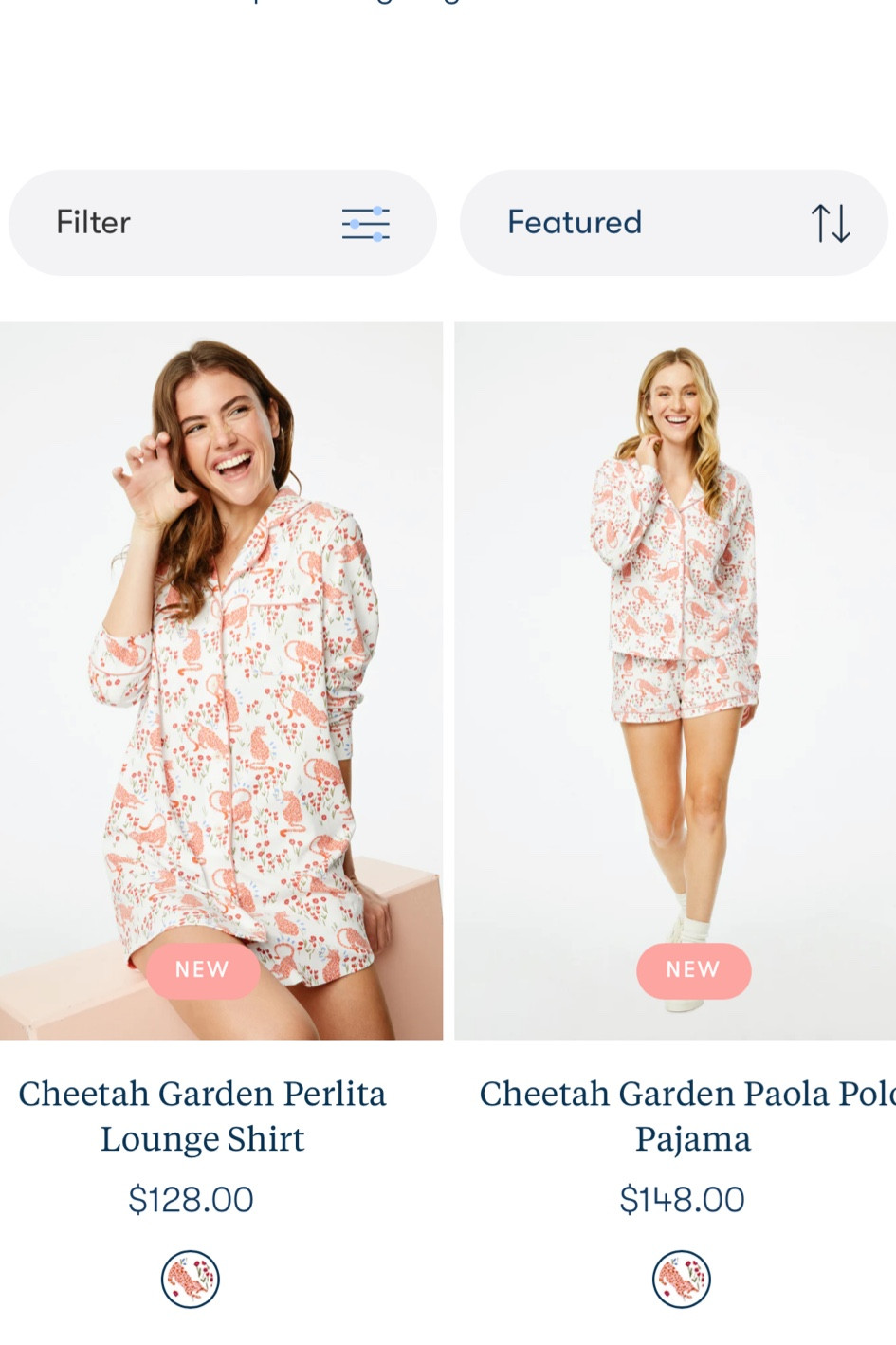 shop new roller rabbit pajamas!!