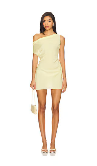LIONESS Sweetheart Mini Dress in Yellow. - size M | Revolve Clothing (Global)