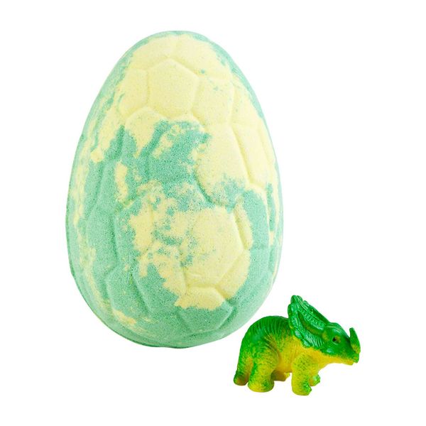 Green dino egg bath bomb | Mud Pie