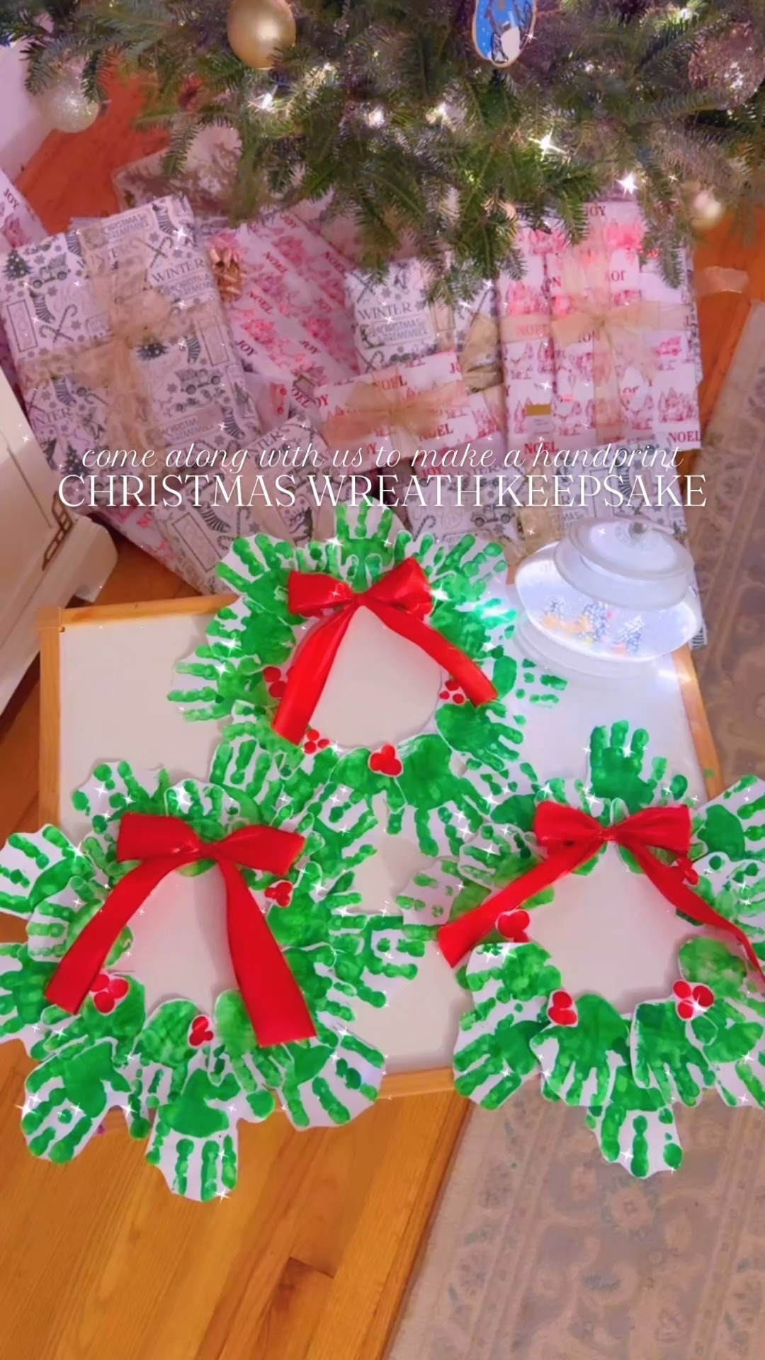 Last night we had lots of fun doing some sweet Christmas crafting!! 🎨🌲🎁❤️🎄🎅🏻🫟🌟 Just so grateful for all of these whittle handprints and fingerprints 👶🏼👋🏼 and y’all knowwww the former kindergarten 🍎 teacher 👩‍🏫 in me LIVES for a holiday handprint craft hehe!! 🤭🖌️🥰 #christmascrafting #christmashandprints #christmashandprintcrafts #christmashandprintwreath #handprintwreath #handprintwreathcraft #christmaskeepsakecrafts #christmascraftingtime 

There were lots and lots of handprints and finger prints to cut out ✂️🤭 and once they were all cut 🎉 ….. it was time to assemble !! 🌲❤️ And eek!!! Look how stinking adorable 🤩 these handprint Christmas wreaths turned out!! 😍 I combined Judson and Sweet Baby Levi Rhett’s handprints into one wreath (x3 because I wanted to share as gifts 🎁 for the grandparents, too!! ❤️) and used their little fingerprints to make the holly berries!! 👶🏼🥰 And the red ribbon bows are the perfect final touch!! 👌🏽 I adore a sweet Christmas keepsake - truly nothing better to decorate your home with!! 🎁 #sweetestchristmaskeepsake #handmadechristmasgifts #craftingwithlittles #babytoddlerchristmascrafts #christmascraftideas #christmascrafts 

This was such a fun and easy little Christmas craft - let me know if you try it with your littles, too!! ❤️💚 Happy “Festive Friday,” y’all - Tis’ the season!!! 🎄🎁🌟❤️

| Motherhood | Stay at Home Mom | Joyful Motherhood | Faith | Baby and Toddler Days | Boy Mama x 2 | SAHM | These are the Days | Full Hands Fuller Hearts | December Memories | Holiday Season with Littles | Christmas with Littles | Christmas Traditions | The Most Wonderful Time of the Year | Christmas Season | Christmas Crafting | Homeschool Mama | Christmas Crafts | Holiday Season with Little Ones | Christmas Handprint Craft | Handprint Wreath | Baby Toddler Christmas Craft Idea
 
…

#emilysayswes #judsoncarpentermabry #levirhettmabry #familyoffour #mommyblogger #stayathomemommy #boymamax2 #mommyblogger #sahm #thesearethedays #decembermemories #christmastime #LTKChristmas #LTKHoliday #LTKfamily #LTKBaby #LTKToddler @shop.ltk 

#LTKHoliday