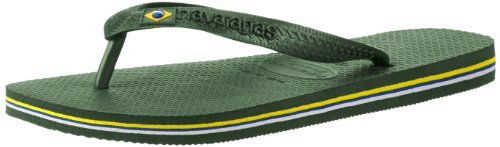 Havaianas Men's Brasil Sandal Flip Flop, Amazonia, 41 BR/9/10 M US | Amazon (US)