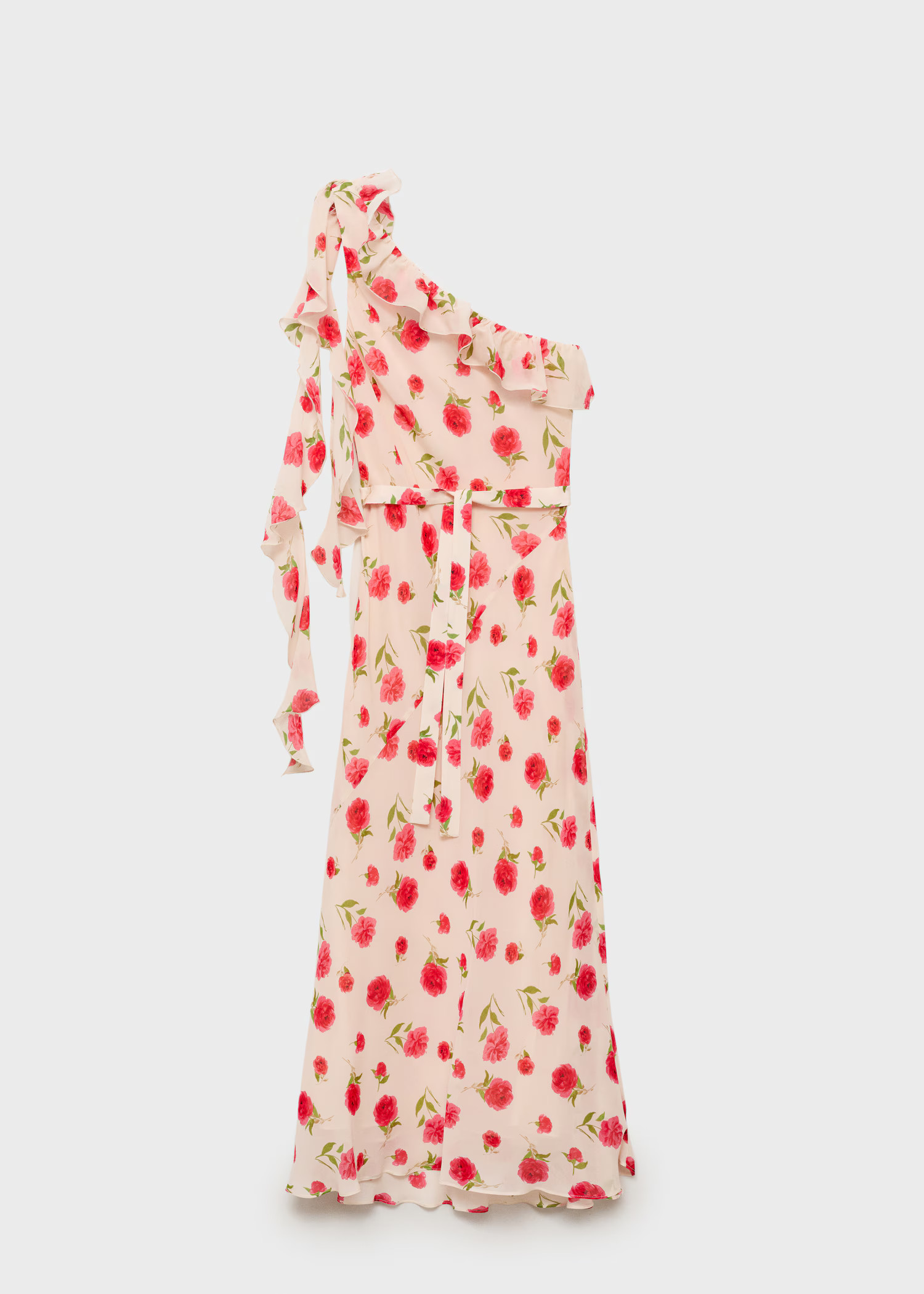 Floral ruffled dress - Women | MANGO USA | Mango (US/MX/AU)