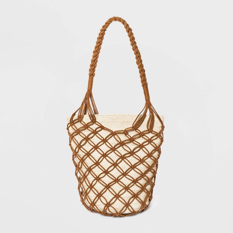 Macrame Shoulder Handbag - Universal Thread&#8482; | Target