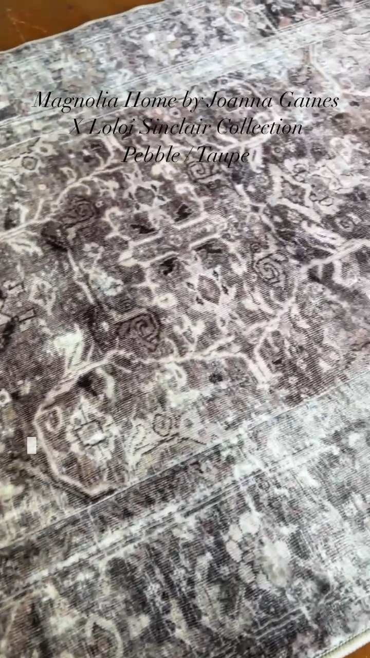 Magnolia Home by Joanna Gaines x Loloi Sinclair Area Rug in the color Pebble/Taupe
 Vintage Inspired Area Rig | Area Rugs | Loloi Rugs | Low Profile Rug | Traditional Area Rug | Vintage Area Rug

#LTKhome