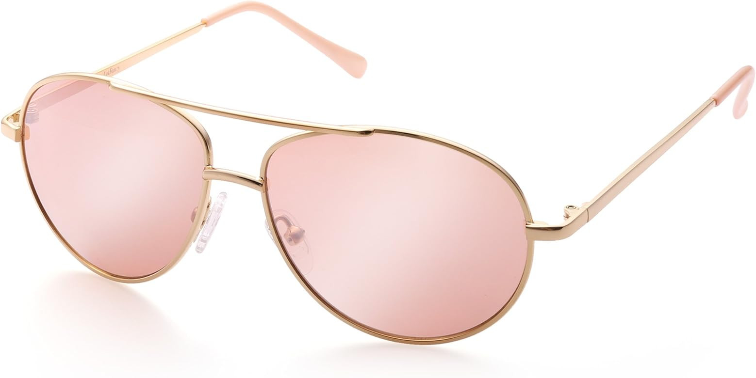 Aviator Sunglasses for Kids Girls Boys Children, Small Face Eyewear for Age 3-12, UV Protection, ... | Amazon (US)