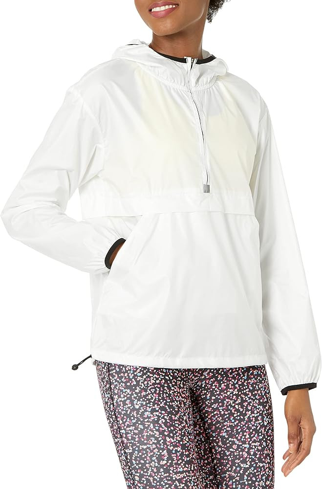 Amazon Essentials Women’s Water-Resistant Pullover Packable Windbreaker | Amazon (US)