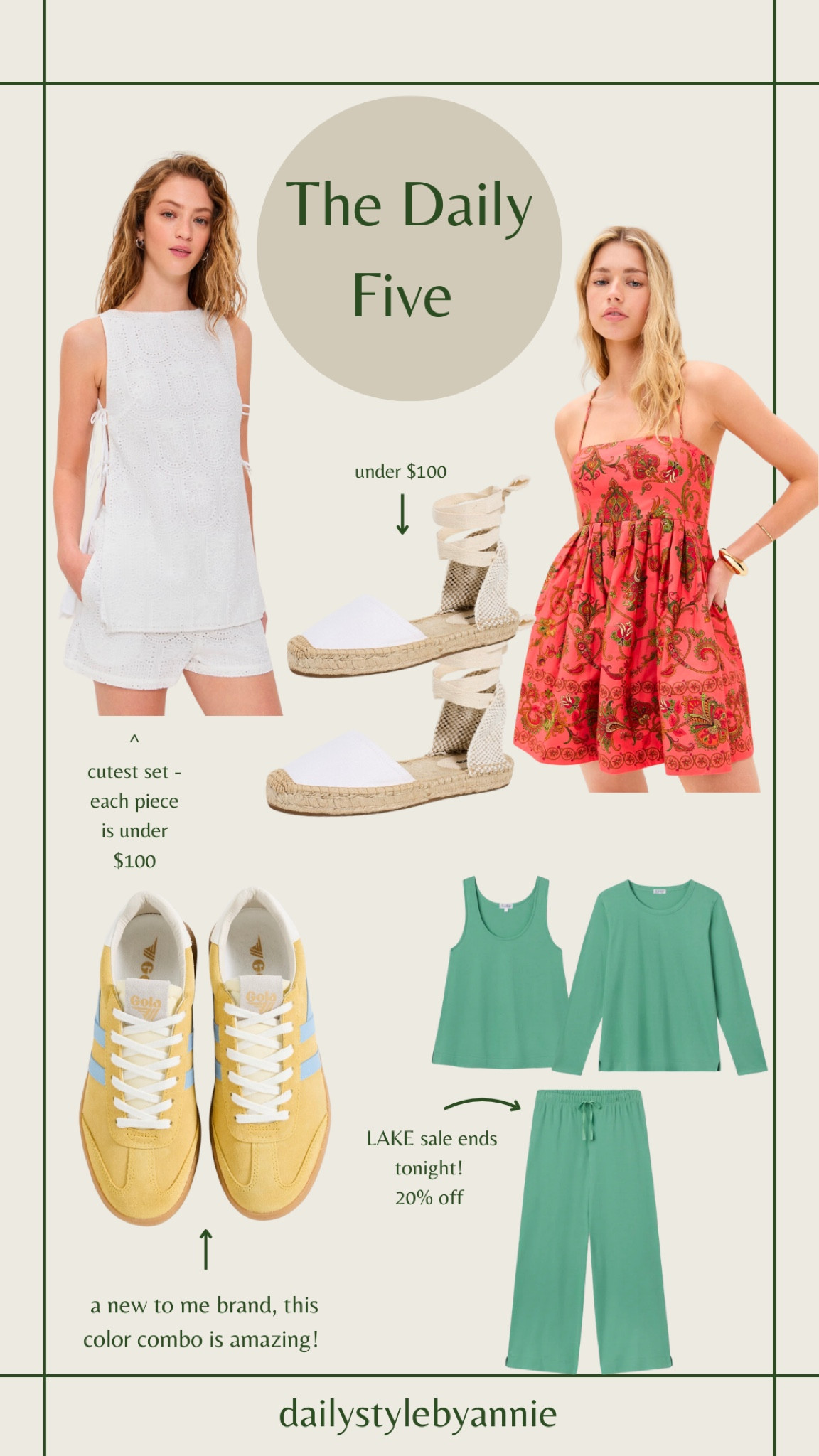 The Daily Five 

#LTKSaleAlert #LTKStyleTip #LTKSeasonal