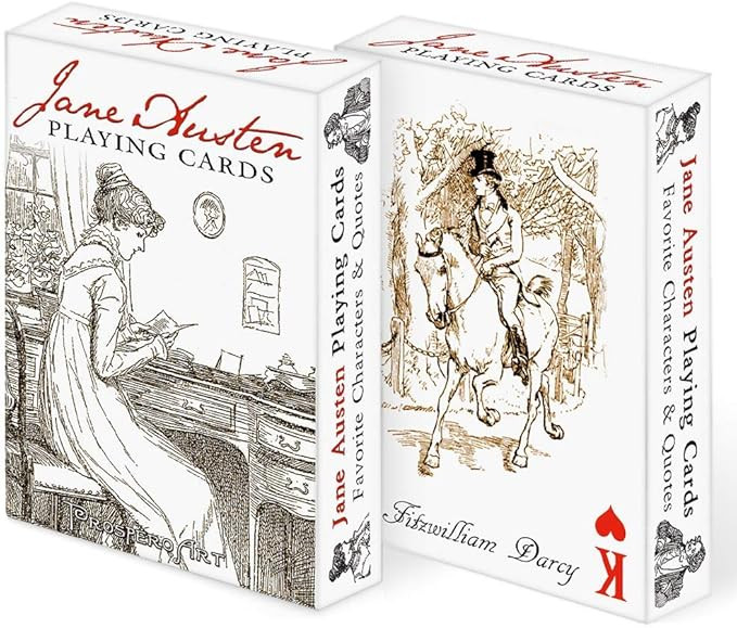 Jane Austen Playing Cards - Copper Back Deck | Amazon (US)