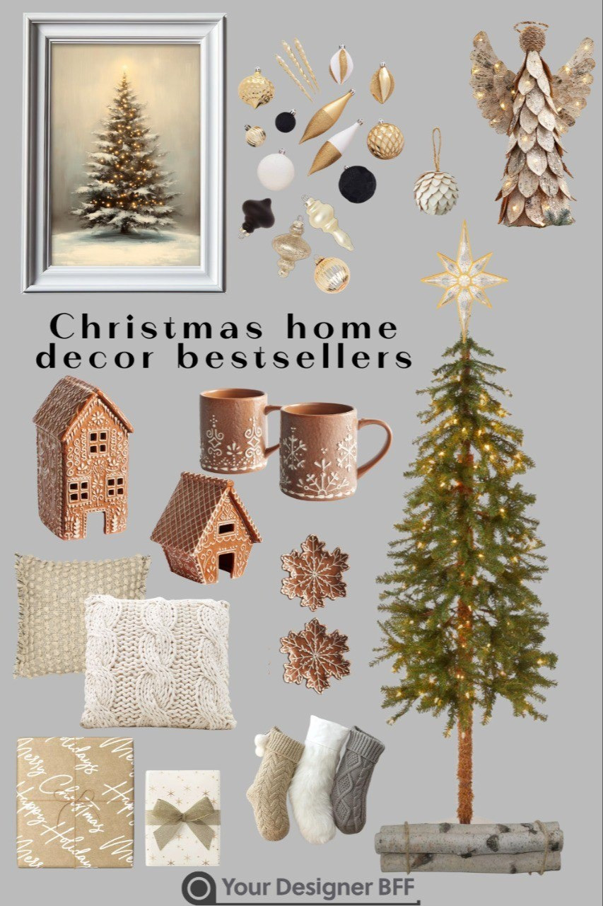 Christmas Home Decor bestsellers Handknit Pillow, Christmas Tree Topper, Angel Tree Topper, Pinecone Ornament, Nubby Dots Pillow, Cedar Tree, Roped Bundle of Birch Long, Wall Art, Gingerbread Stoneware Mugs, Gingerbread Snowflake Plates, Gift Wrap, Christmas Stocking, Gingerbread House, Christmas Tree Ornament. 

#LTKHoliday #LTKSeasonal #LTKHome