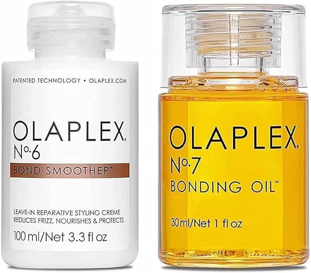 Olaplex No. 6 Bond Smoother 100ml + Olaplex No.7 Bonding Oil, 30 ml | Amazon (UK)