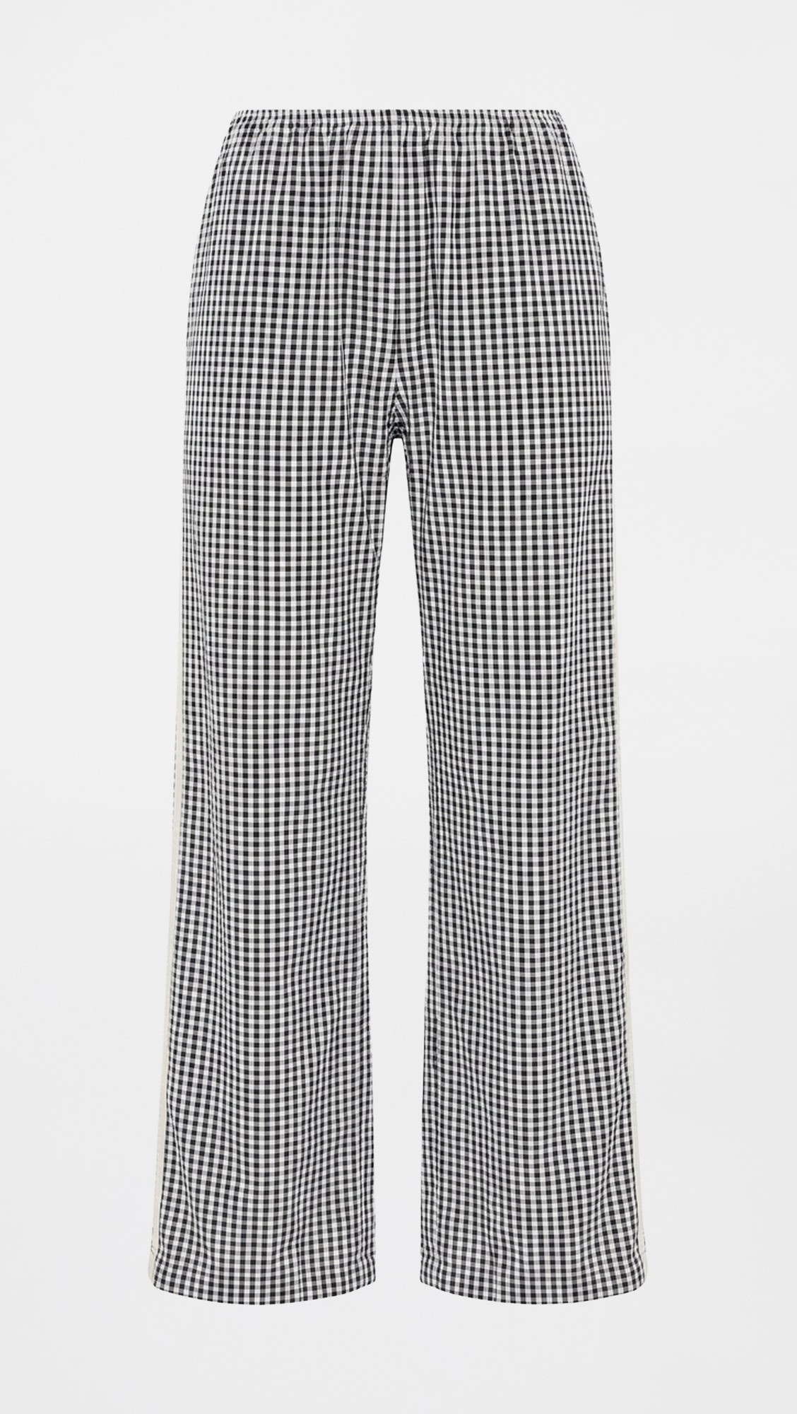 The Cotton Gingham Stripe Crop Pants | Shopbop