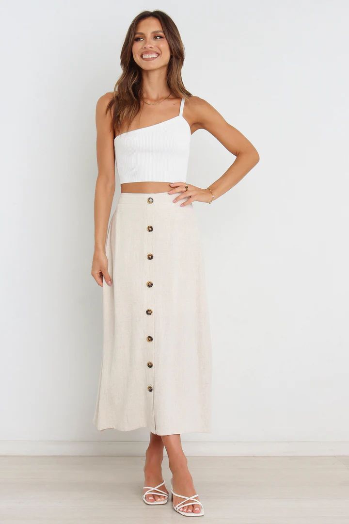 Rhiannon Skirt - Beige | Petal & Pup (US)