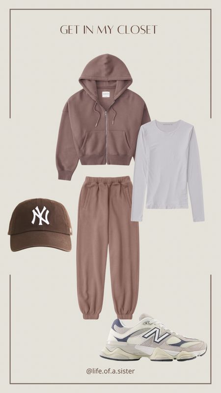 Jogger set, airport outfit, sweat set
Abercrombiee

#LTKstyletip #LTKsalealert