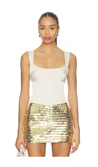 Sindy Bustier in Champagne | Revolve Clothing (Global)