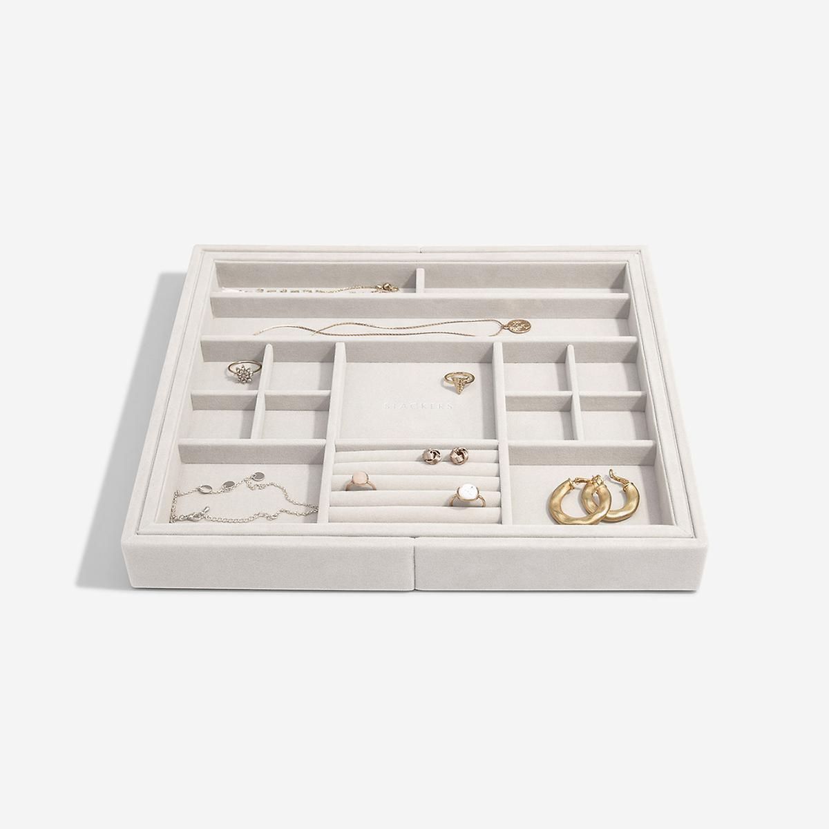 Stackers Medium Expandable Jewelry Storage Tray | The Container Store