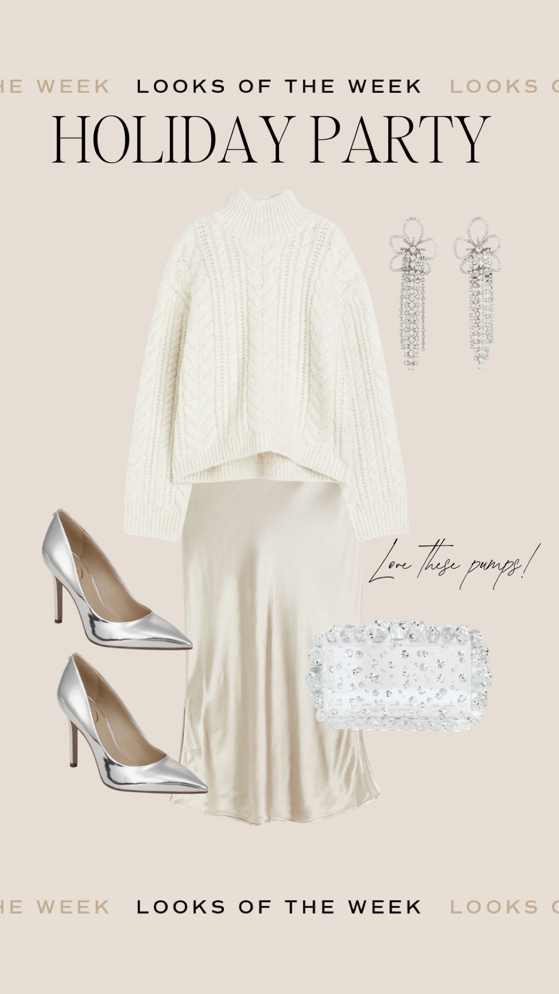 Christmas work party outfit idea 