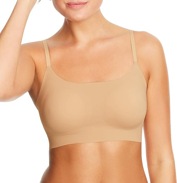 Maidenform Pure Comfort Bralette with Smoothing Fit, Wireless Bra, No-Roll Lightweight T-Shirt Br... | Amazon (US)