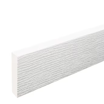 Royal Building Products 0.75-in x 3.5-in x 8-ft Reversible (Smooth/Wood Grain) PVC Trim Board | Lowe's