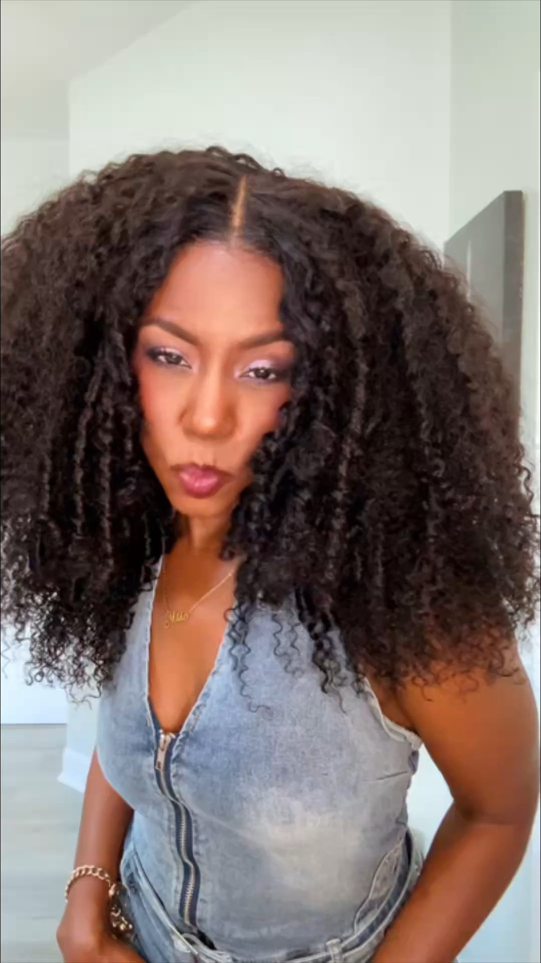 These curls are EVERYTHING!🤎✨ She’s big, she’s beautiful, she’s giving scalp and babeee, I’m here for it. 
Nadula, I’m gone need one of these in every color, ma’am!

I’m wearing the 24-inch length. The exact wig is linked for you girl!

HAIR DEETS
✨ 7x5 Afro Kinky Curly Drawstring Wig
✨ 24-inch length
✨ Soft, fluffy curls

Everything is linked below!

#LTKgrwm #LTKOver40 #LTKBeauty